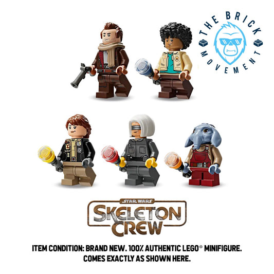 LEGO STAR WARS The Onyx Cinder Skeleton Crew Minifigure Lot