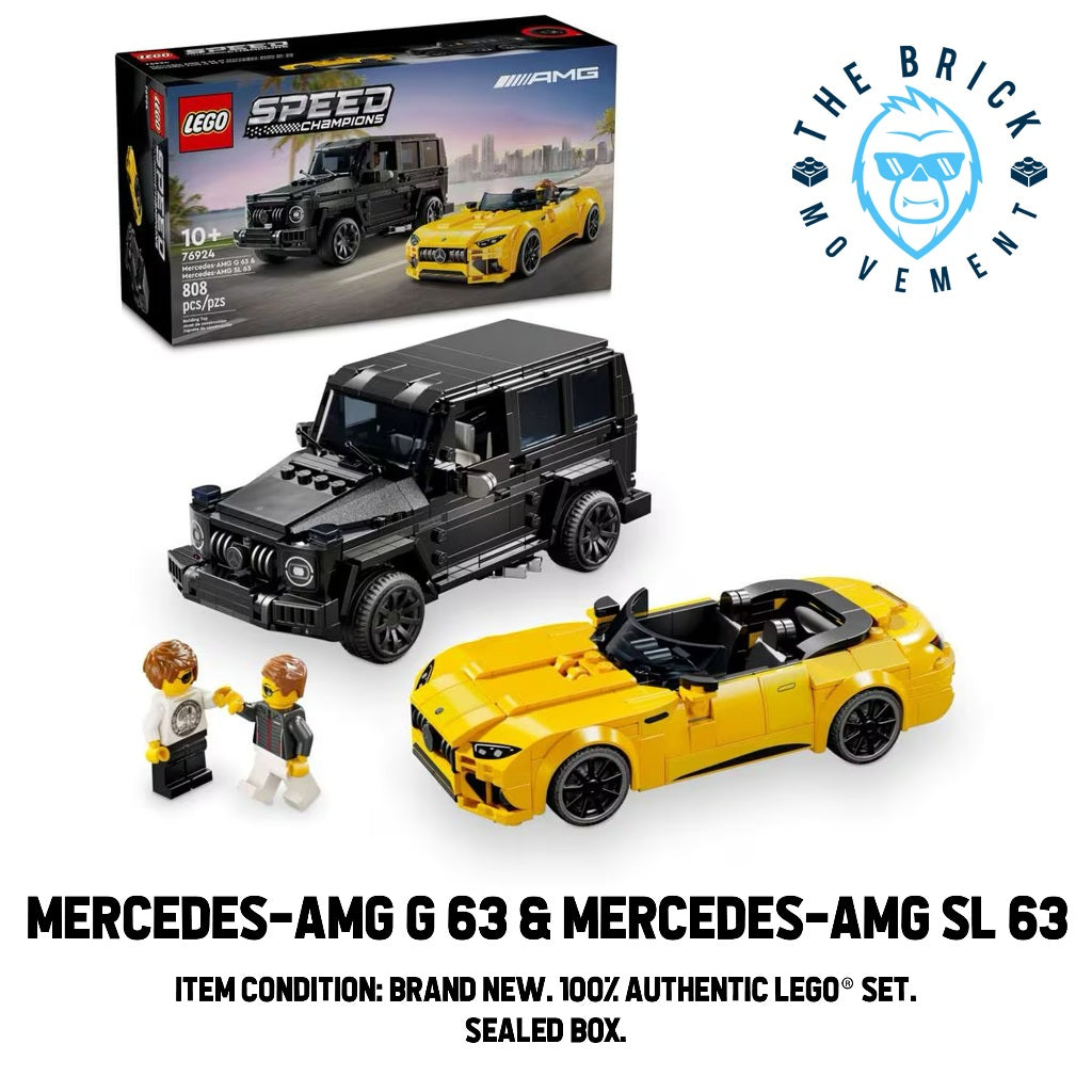 LEGO SPEED CHAMPIONS 76924 Mercedes-AMG G 63 & Mercedes-AMG SL 63 Set