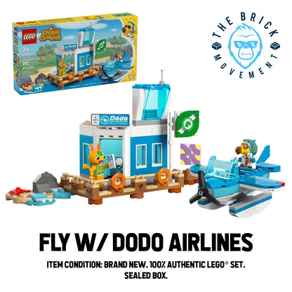 LEGO ANIMAL CROSSING 77051 Fly w/ Dodo Airlines Set
