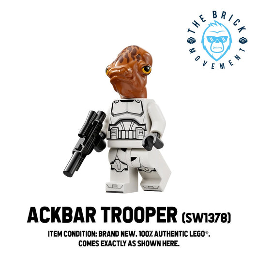 LEGO STAR WARS Ackbar Trooper Minifigure