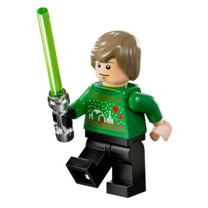 LEGO STAR WARS Luke Skywalker & Princess Leia (Holiday Sweater) Minifigure
