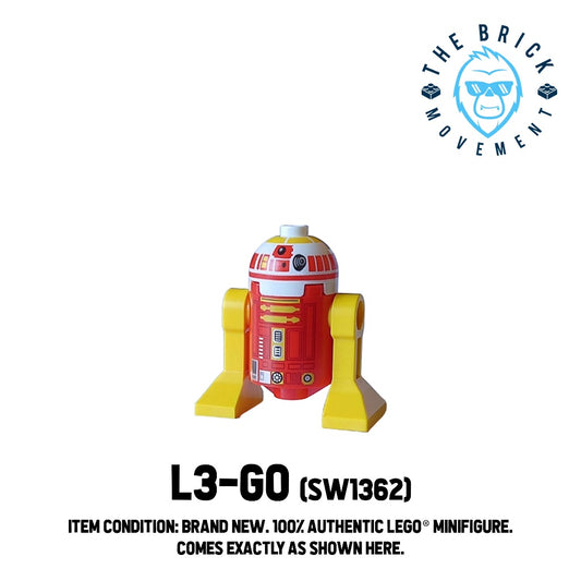 LEGO STAR WARS L3-GO Astromech Droid Minifigure