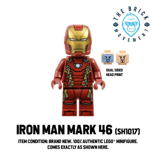 LEGO MARVEL Iron Man Mark 46 Minifigure