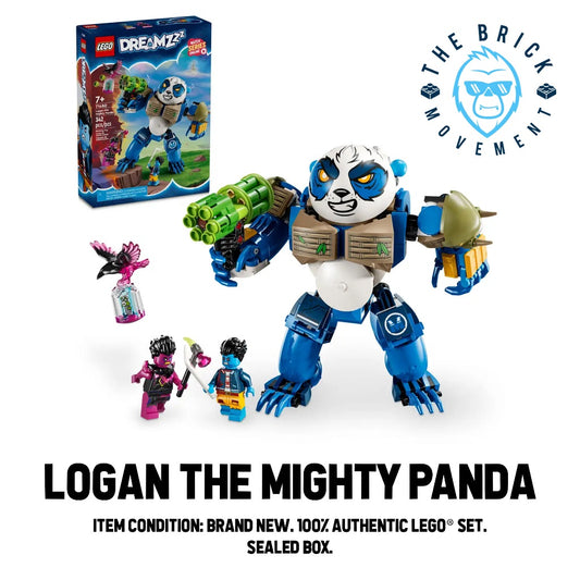 LEGO DREAMZZZ 71480 Logan the Mighty Panda Set
