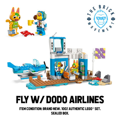 LEGO ANIMAL CROSSING 77051 Fly w/ Dodo Airlines Set