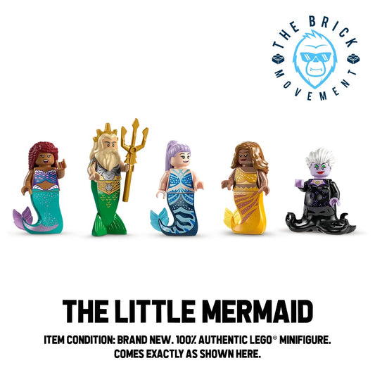 LEGO DISNEY The Little Mermaid Minifigure Lot