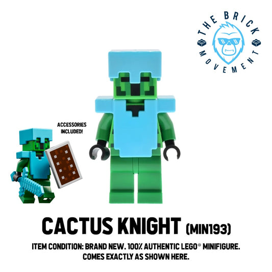 LEGO MINECRAFT Cactus Knight Minifigure