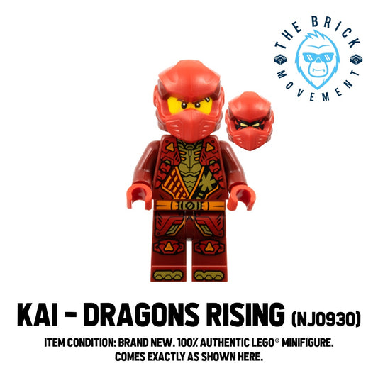 LEGO NINJAGO Kai (Dragons Rising Season 3) Minifigure