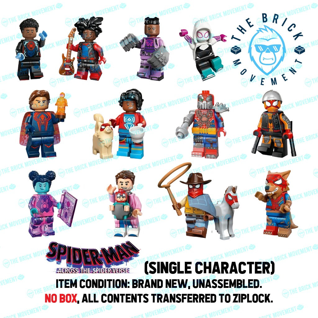 LEGO MARVEL Spider-Man Across the Spider-Verse Collectible Minifigure Series: Single Character Minifigure