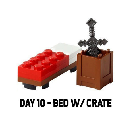 LEGO MINECRAFT Advent Calendar 2025 Micro Build