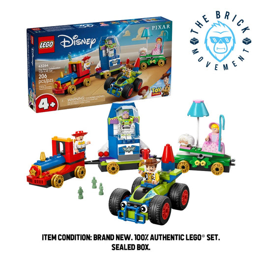 LEGO DISNEY PIXAR 43264 Toy Story Celebration Train & RC Car