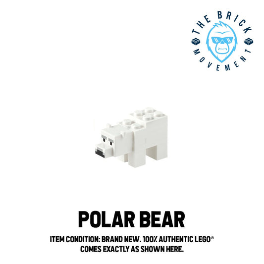LEGO ACCESSORIES - ANIMAL - MINECRAFT Polar Bear