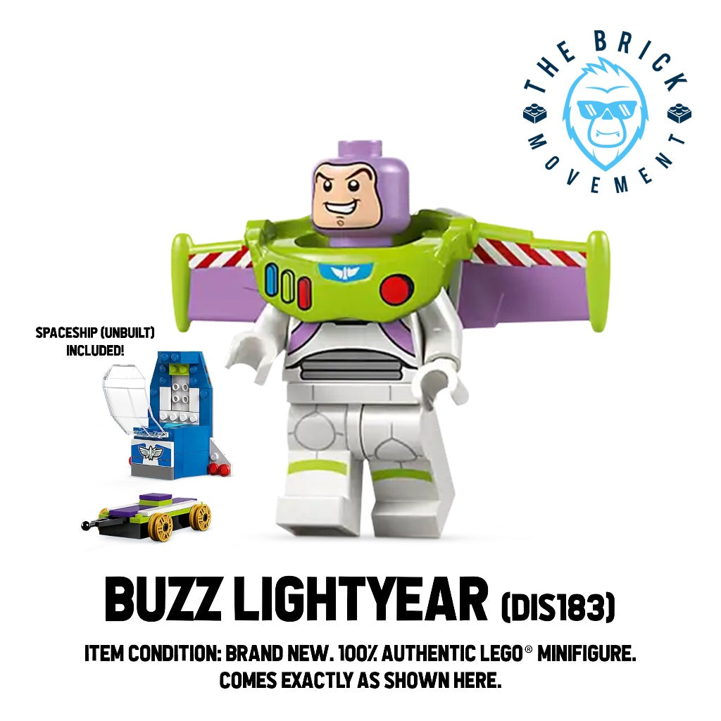 LEGO DISNEY PIXAR TOY STORY Buzz Lightyear Minifigure (w/ spaceship)