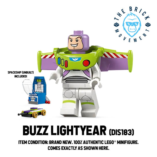 LEGO DISNEY PIXAR TOY STORY Buzz Lightyear Minifigure (w/ spaceship)