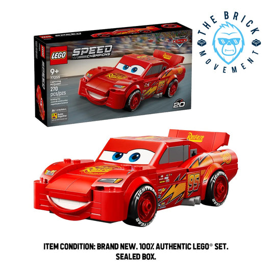 LEGO SPEED CHAMPIONS DISNEY PIXAR 77255 Lightning McQueen Set
