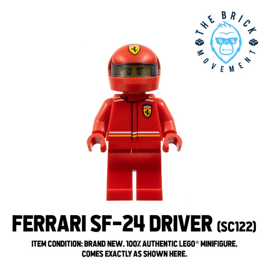 LEGO SPEED CHAMPIONS Ferrari SF-24 Driver Minifigure