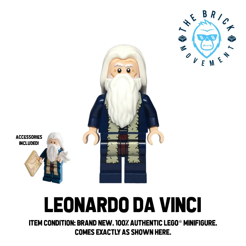LEGO CREATOR Leonardo da Vinci Minifigure