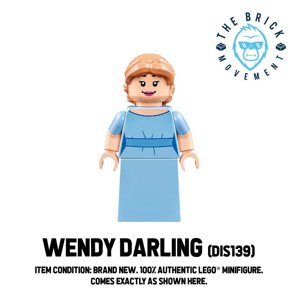 LEGO DISNEY Peter Pan Wendy Darling Minifigure