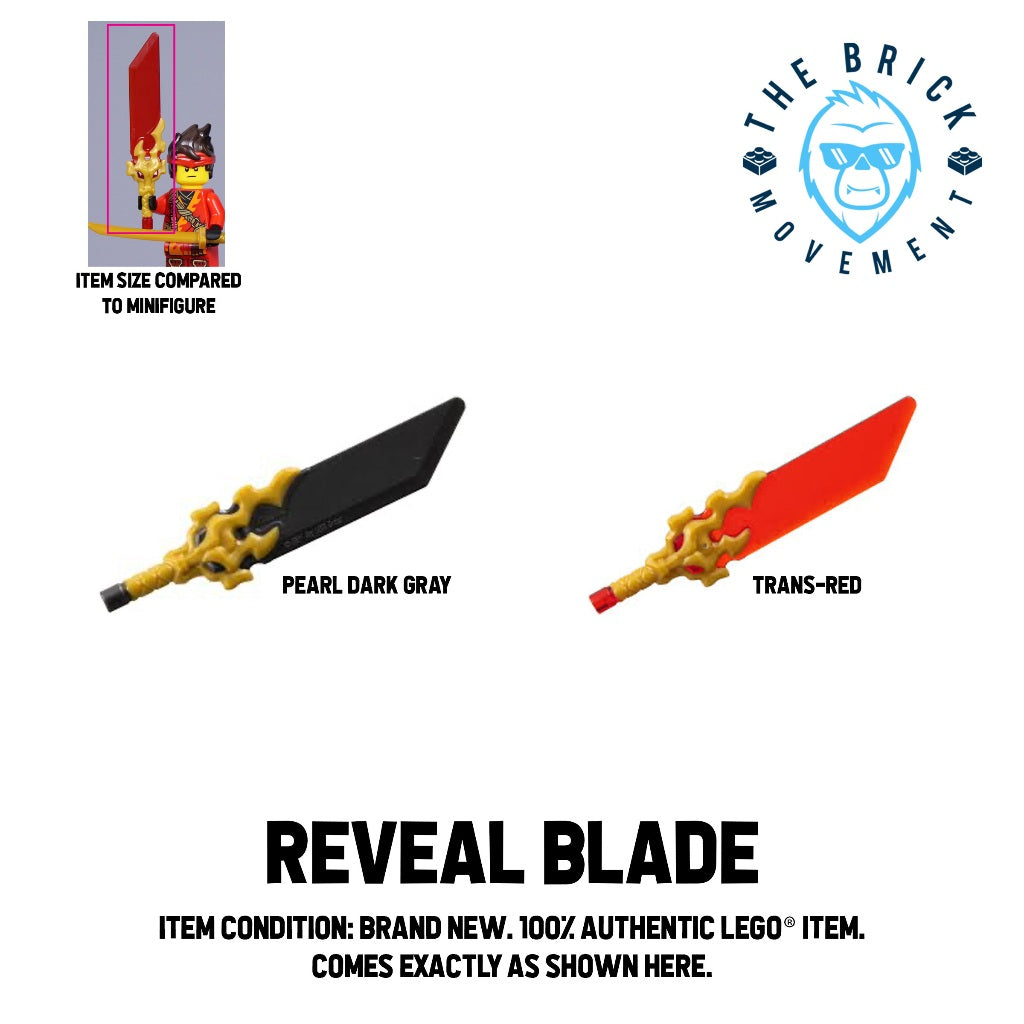 LEGO ACCESSORIES - WEAPON - NINJAGO Reveal Blade Sword