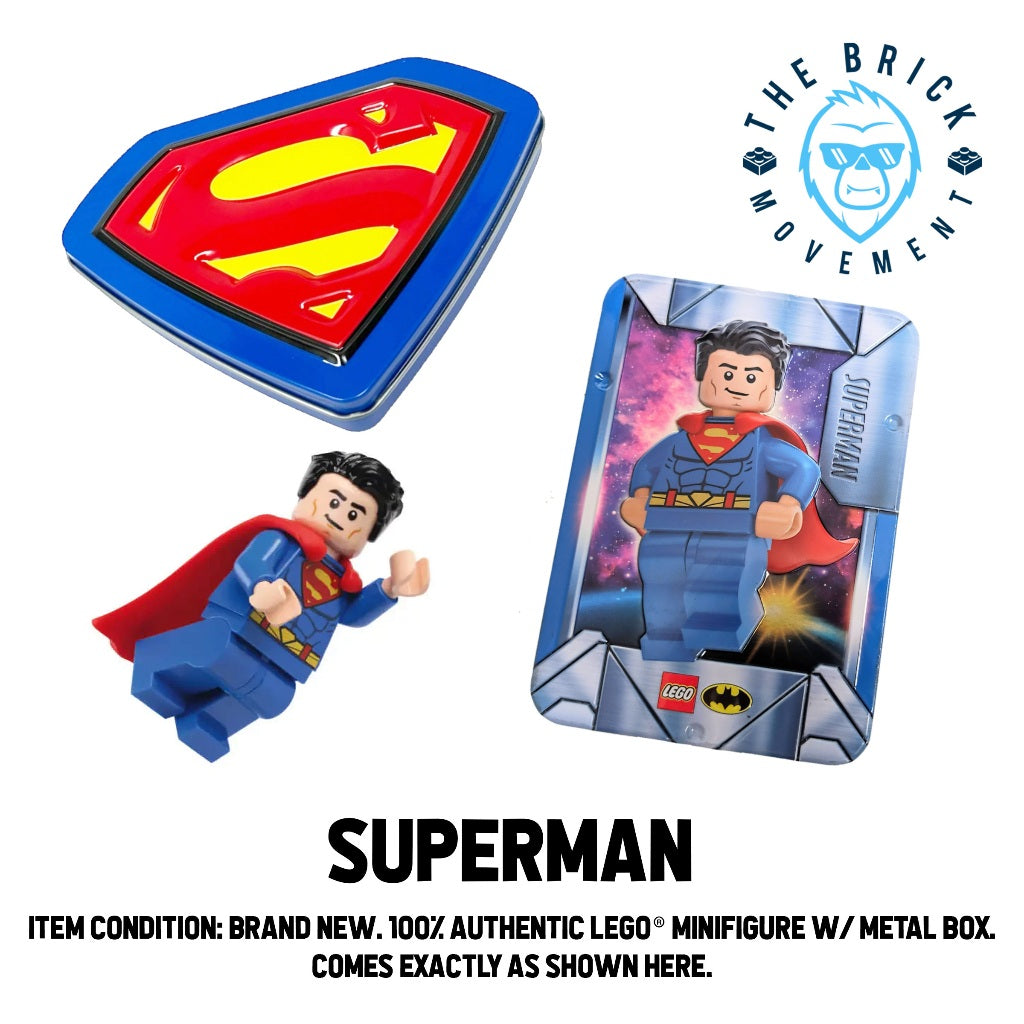 LEGO DC Superman Metal Box