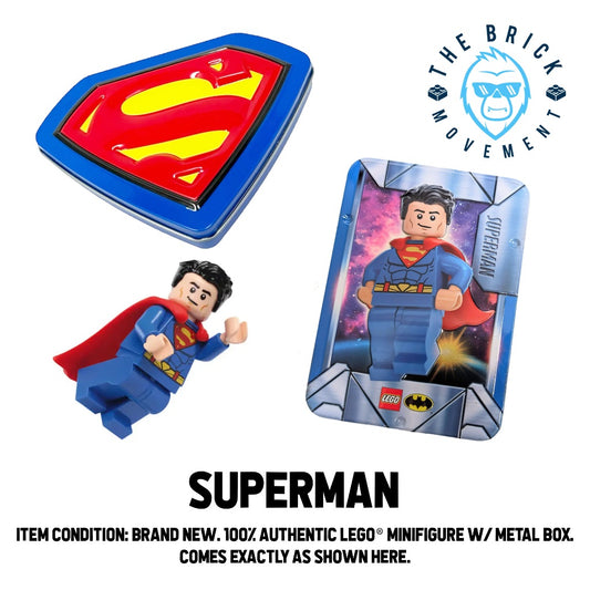 LEGO DC Superman Metal Box