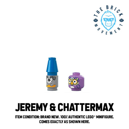 LEGO BLUEY Jeremy the Gnome & Chattermax Minifigure