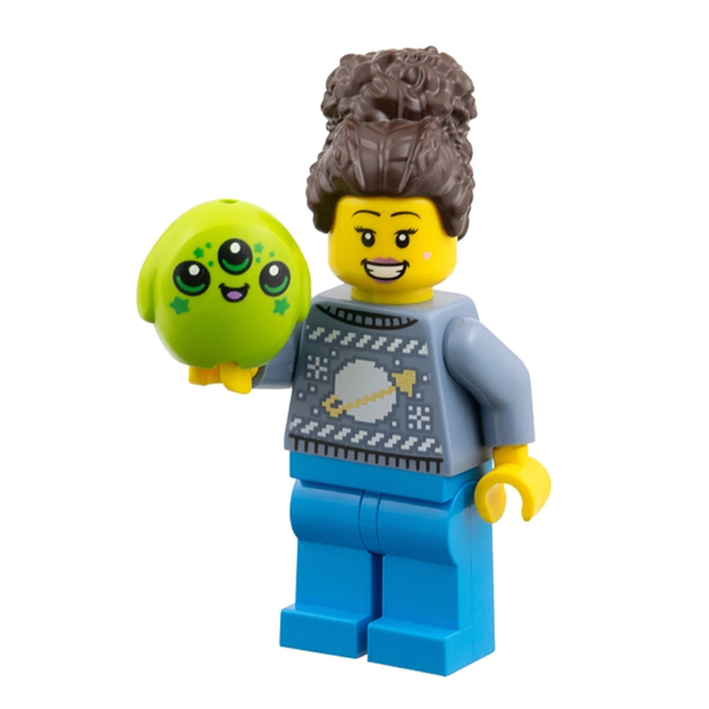 LEGO  CITY Woman / Man (Christmas Sweater) Minifigure