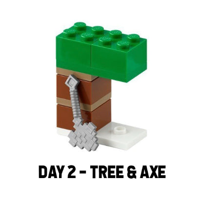 LEGO MINECRAFT Advent Calendar 2025 Micro Build