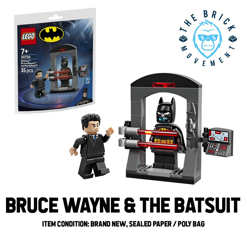 LEGO DC Batman: Bruce Wayne & the Batsuit Polybag / Paper Bag