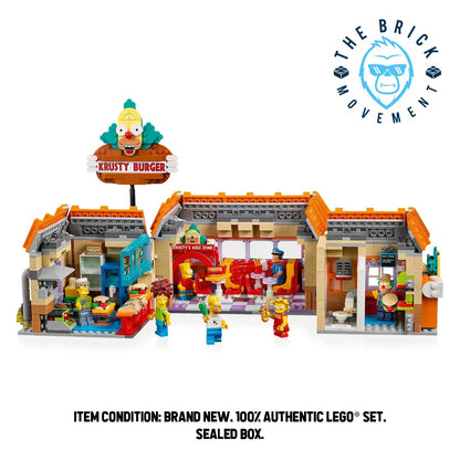 LEGO THE SIMPSONS 10352 Krusty Burger Set