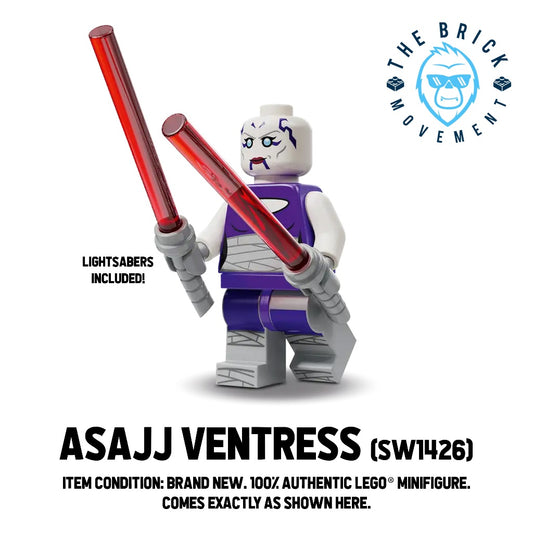 LEGO STAR WARS Asajj Ventress Minifigure