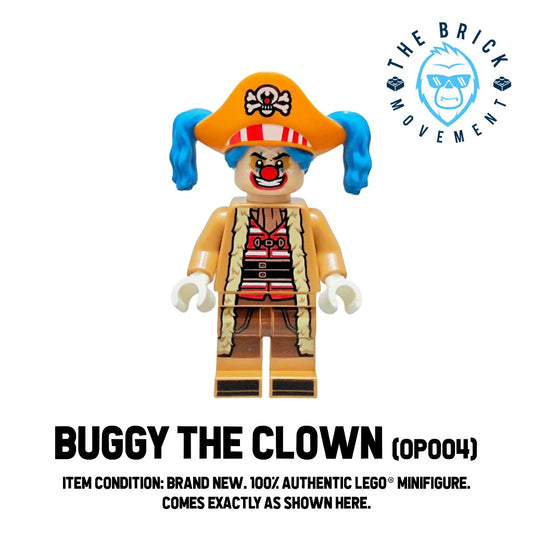 LEGO ONE PIECE Buggy Minifigure