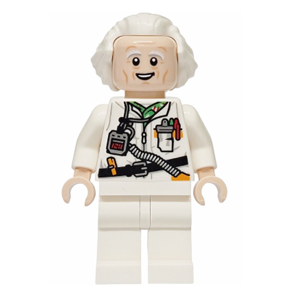 LEGO SPEED CHAMPIONS Back to the Future Doc Brown & Mrty McFly Minifigure Lot