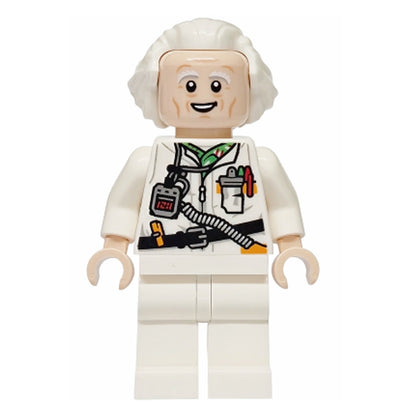 LEGO SPEED CHAMPIONS Back to the Future Doc Brown & Mrty McFly Minifigure Lot