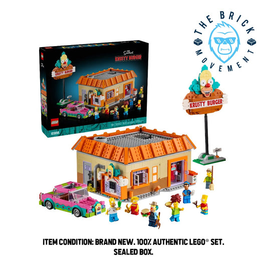 LEGO THE SIMPSONS 10352 Krusty Burger Set