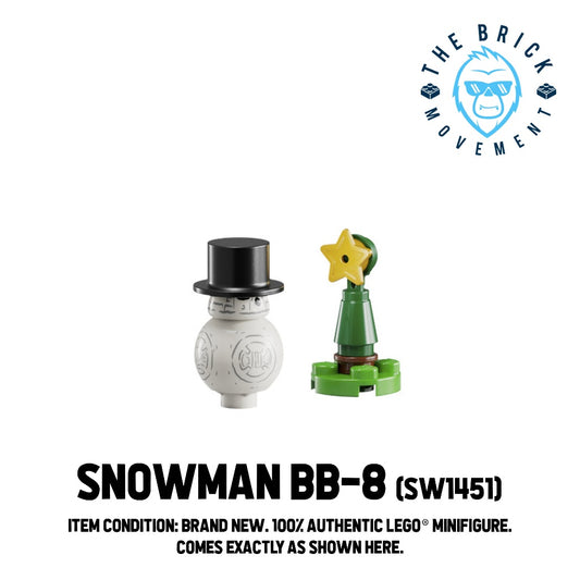 LEGO STAR WARS Snowman BB-8 Minifigure
