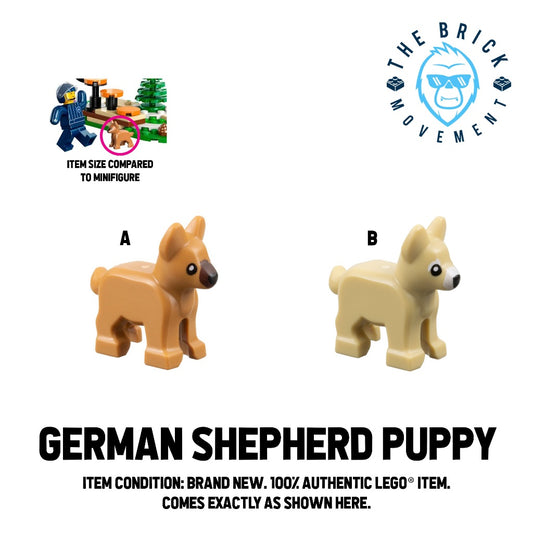 LEGO ACCESSORIES - ANIMAL - Dog / Puppy (German Shepherd)