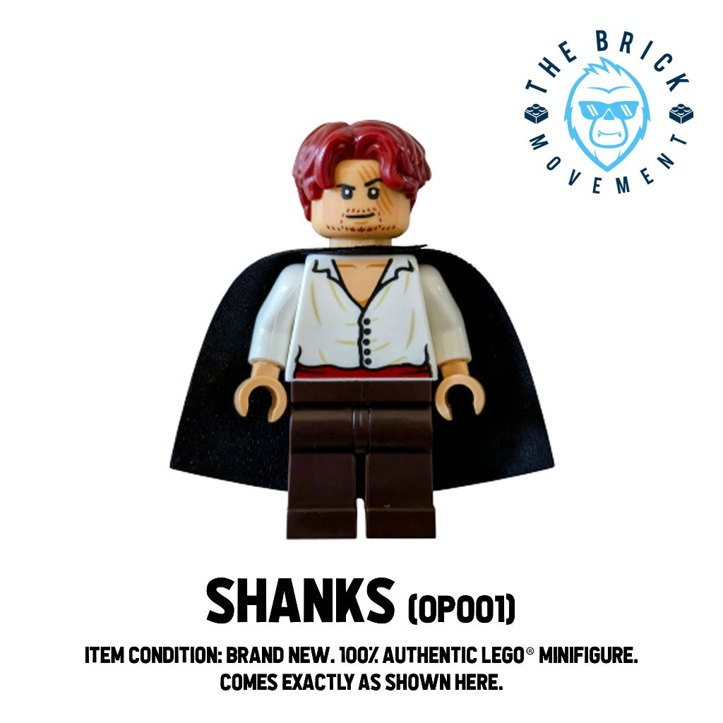 LEGO ONE PIECE Shanks Minifigure