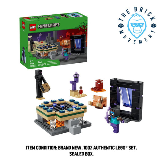 LEGO MINECRAFT 21584 Nether & End Portal Journey Set