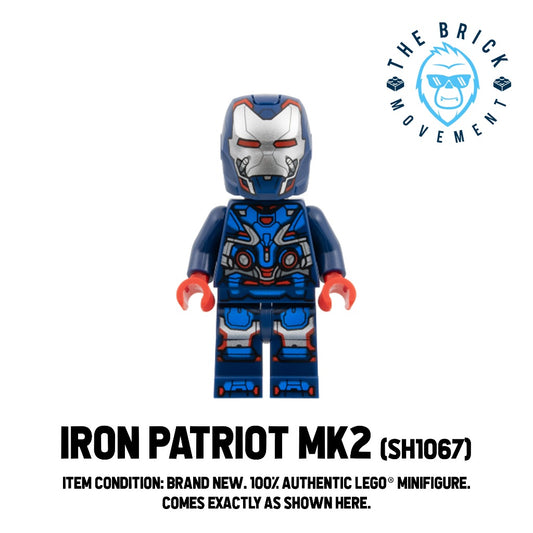 LEGO MARVEL Iron Patriot Mark 2 Minifigure