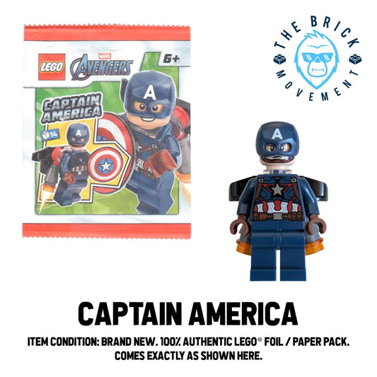 LEGO MARVEL Captain America Foil / Paper Pack