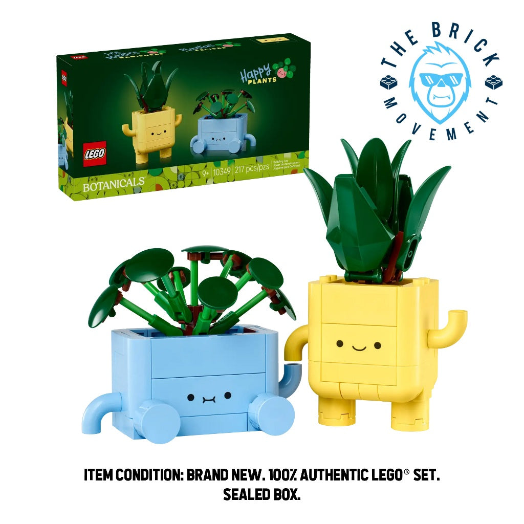 LEGO BOTANICALS 10349 Happy Plants Set