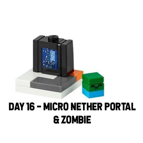 LEGO MINECRAFT Advent Calendar 2025 Micro Build