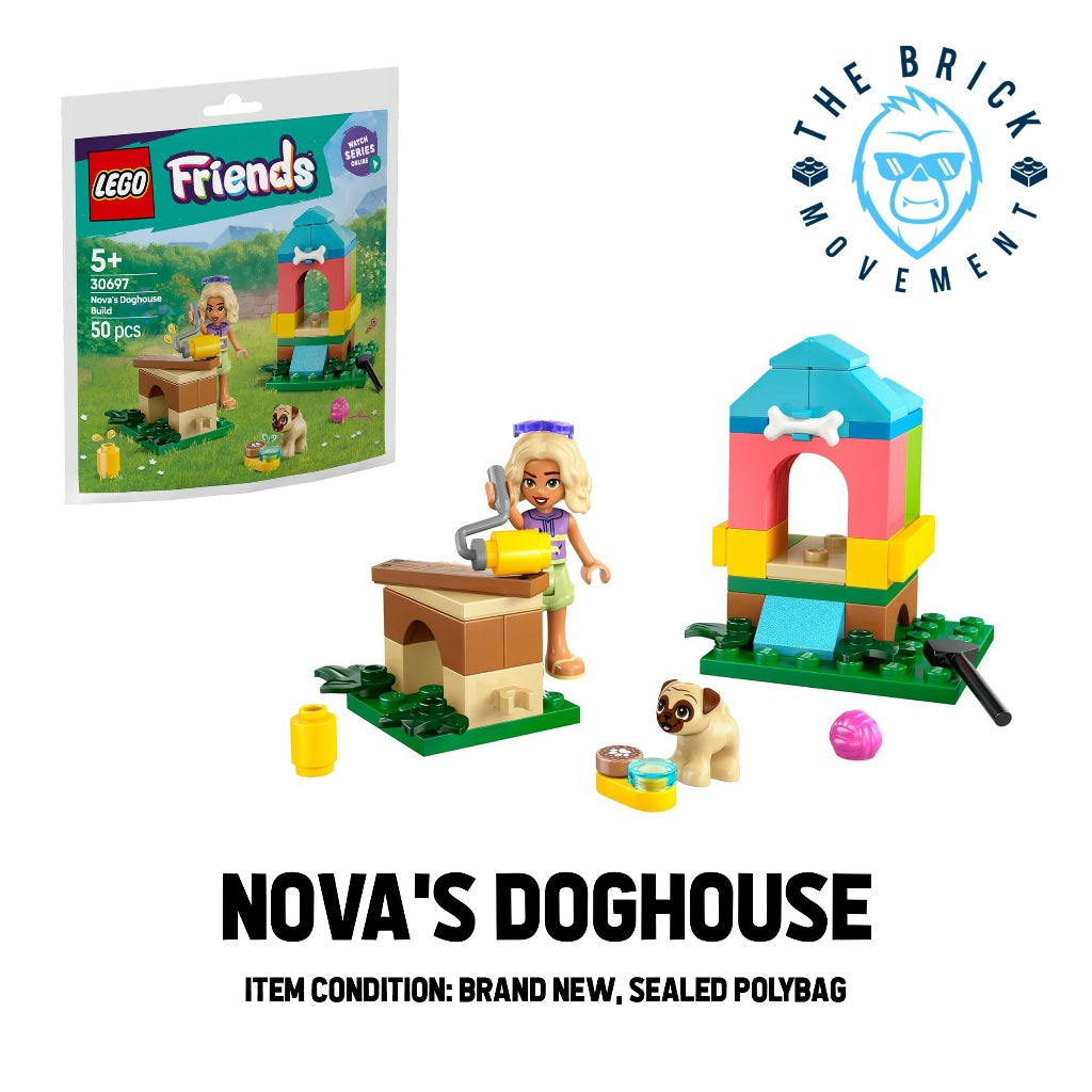 LEGO FRIENDS Nova's Doghouse Polybag / Paper Bag