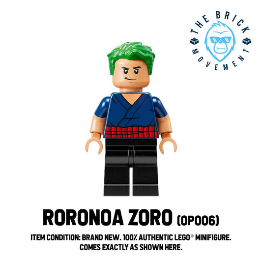 LEGO ONE PIECE Roronoa Zoro Minifigure