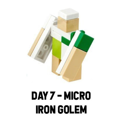 LEGO MINECRAFT Advent Calendar 2025 Micro Build