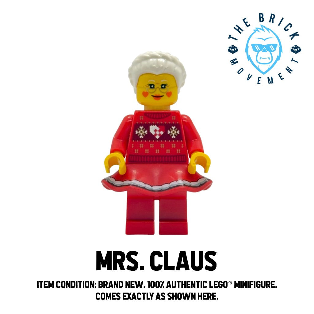 LEGO BAM Santa Claus & Mrs. Claus Minifigure