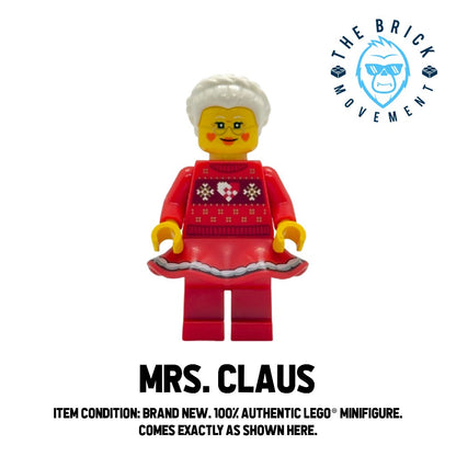 LEGO BAM Santa Claus & Mrs. Claus Minifigure