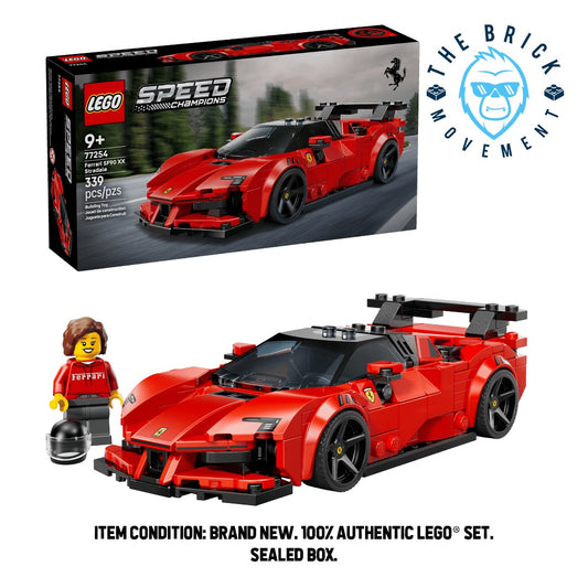 LEGO SPEED CHAMPIONS 77254 Ferrari SF90 XX Stradale Sports Car Set