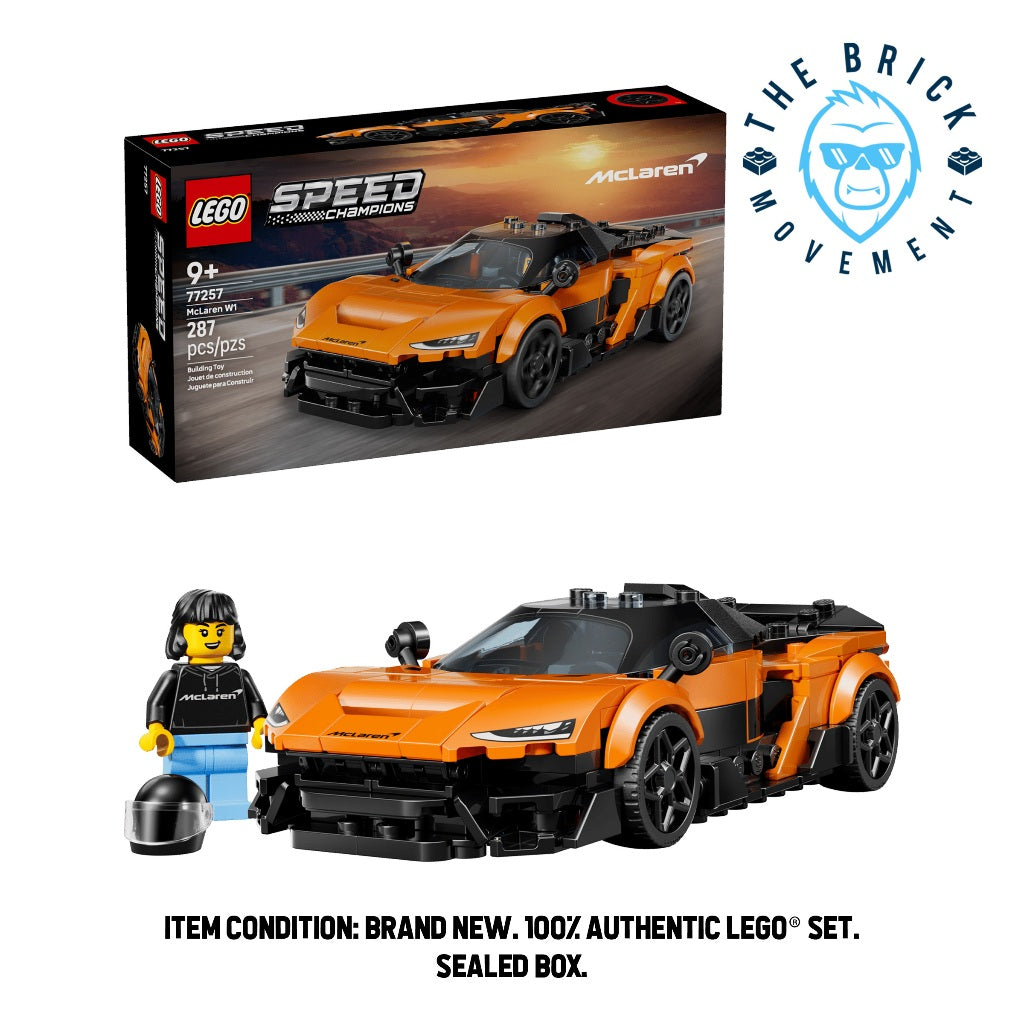 LEGO SPEED CHAMPIONS 77257 McLaren W1 Set